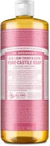 DR. BRONNER'S Pure-Castile Soap Liquid (Hemp 18-in-1) Cherry Blossom 946ml