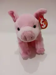 TY Beanie Baby - HAMLET the Pig 7"...NEW with Tags
