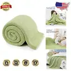 Breathable 50"x60" Knitted Weighted Blanket - Perfect for Napping or Reading