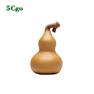 5Cgo【茗道.】紫砂葫蘆茶寵擺件精品可養茶桌風水擺件紫砂茶具擺件茶盤擺件茶玩t655666770025