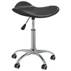 Faux Leather Bar Stools Kitchen Dining Chairs Office Counter Barstool Black