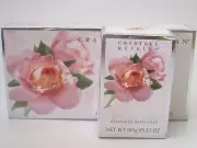 Crabtree Evelyn EVELYN ROSE Perfumed SINGLE Bath Soap 100g, 3.5oz NIB