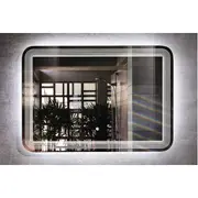 750-900*700mm Sima Modern Frameless Glass Copper-free Rectangle Anti-fog LED Mirror