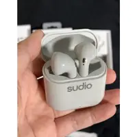 在飛比找蝦皮購物優惠-Sudio Nio 純淨白 藍牙耳機 二手