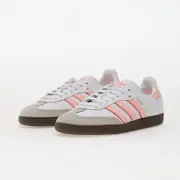 W Adidas Originals Samba OG White Clear Orange Gum JH5687 Womens Shoes Sneakers