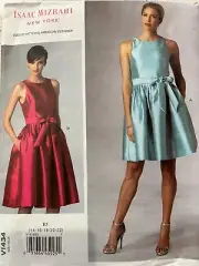 Vogue Sewing Pattern V1434 for women's dress by Isaac Mizrahi sizes 14-22 New