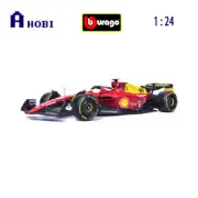 Bburago 1:24 Ferrari F1 75 Sainz Model Monza 75th Anniversary Detailed Replica