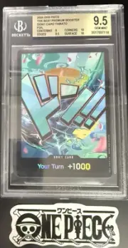 BGS 9.5 One Piece PRB01 Don!! Card Yamato - English - The Best - Graded