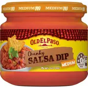 Old El Paso Chunky Salsa Dip Medium 312g