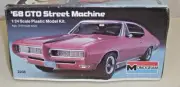 MONOGRAM 68 GTO STREET MACHINE CAR MODEL KIT 1:24 #2208