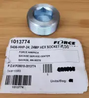 5406-HHP-24 NPT Male Hollow Hex Plug -24 (1-1/2")