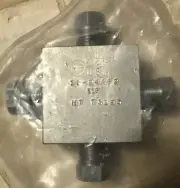 (QTY 1) Hip Taper Seal Needle Valve 15-24AF2 15,000 PSI 1/8” Fittings HT73295