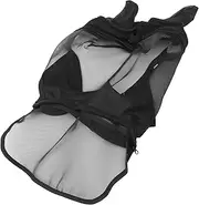 Yardwe Elegant Horse Mask Uv Protection Mesh Horse Mask Ear Cover Perfect for Outdoor Riding