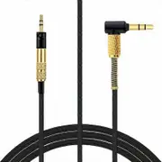 Headphone Replacement Audio Cable For Sennheiser Momentum 4 3 2 1 / HD4.40 / HD4.50 / HD4.30i / HD4.30G 3.5mm To 2.5mm Braided Cable With Mic No Mic