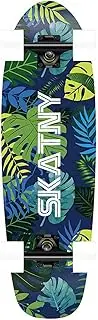27IN Cruiser Surfboard Skateboard,7-Layer Maple Deck,ABEC-11 Bearing,Aluminum Alloy Bracket,Max Load 150kg