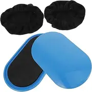 NOLITOY 1 Set Portable Exercise Sliders Oval Sliding Discs for Fitness Workouts and Muscle Strengthening for Home and Gym Use Compact Design Stylish Color