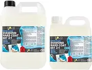 Solid Solutions Diamond Hard Coat 607 Epoxy Resin Kit - Professional Artist-Grade, Food Contact Safe, UV-Resistant Coating for Resin Art, Wood, Canvas & Decoupage - Australian-Made 6L Kit