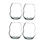 Swirl White Wine Glasses, Set of 4