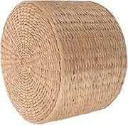 GANAZONO Grass Woven Stool for Kids Versatile Step and Footrest Safe Shoe Changing Small Garden Decor Toddler Kitchen Accessory