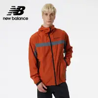 在飛比找Yahoo奇摩購物中心優惠-[New Balance]DRY風衣外套_男性_橘色_MJ2