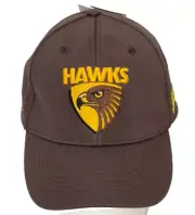 AFLW Hawthorn Hawks Football Club Baseball Cap Member 2023 Women's OSFM BNWT AFL
