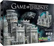 Wrebbit 3D Game of Thrones: 3D Winterfell 910 Pieces Jigsaw Puzzle