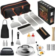 120 Pcs Griddle Accessories Kit, Griddle Accessories for Blackstone - Perfect Fl