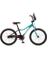 Mongoose LadyGoose 20" Kids Bike Black/Teal