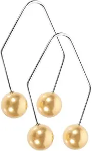 TOYZFRIENDY 2pcs Dimple Trainer Facial Tool Face Dimple Shaper Face Dimple Maker Face Dimple Exerciser Metal Dimple Maker Face Exerciser Metal Dimple Exerciser Facial Exerciser Alloy
