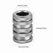 Titanium Alloy Knife Beads Pendant For Outdoor Lanyard Parachute Cord Large MU