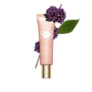 CLARINS 克蘭詩 SOS 妝前修修乳 抗暗玫瑰粉30ml