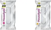 HPM Household Duty Extension Lead White 5m & Household Duty Piggy Back Extension Lead White 1m