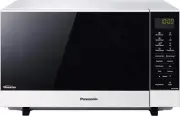 Panasonic 27L 1000W Flatbed Inverter Microwave Oven, White (NN-SF564WQPQ)