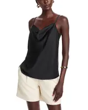 Elie Tahari The Katrina Drape Neck Top