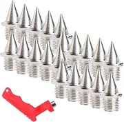 [NAMOARLY] 1 Set Shoe Spikes Track Spikes Replacement Spikes for Track Sprinting Shoes Nails Track Shoes Sole Nails Running Shoes Spike Anti-Slip Shoes Nails Hard Steel Women's Outdoor Metal