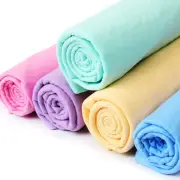 1 Car Wash Chamois Shammy Towel Super Absorbent Drying Cloth Wipe Auto Random