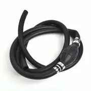 Universal 5/16 inch Gas Hose Fuel Line Assembly Primer Bulb For Boat Outboard Marine, Black