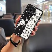 Phone Case Compatible with Itel S24/S667LN, Dirt-Resistant Waterproof Silicone Anti-Knock Phone Pouch Fashion Design Shockproof TPU Full wrap