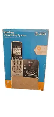 AT&T 1 Handset DECT 6.0 Expandable Cordless Phone w Answering System (16150)