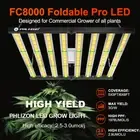 FC8000 Spider LED Grow Light Sunlike Full Spectrum Hydroponic Indoor Veg Flower