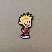 CALVIN & HOBBES Enamel Pin - Comic Strip - Cartoons