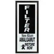 Filter - Amalgamut Promotional Vintage Daybill Poster Framed