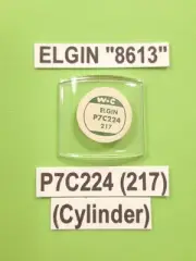Vtg ELGIN "8613" Model P7C224 (217) Watch Glass Crystal Replacement Piece NOS
