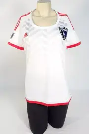 Adidas San Jose Quakes White Short Sleeve Jersey Earthquakes Women's Medium M
