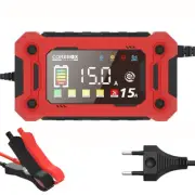 12V 15A Car Smart Battery Charger for Lifepo4 Lead Acid AGM GEL Lithium Iron Pho