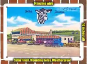 METAL SIGN - Connecticut Postcard - Gallo's Terraces