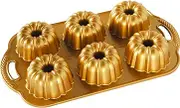 Nordic Ware Anniversary Bundt Cake Pan, Gold, 86277
