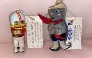 VTG Pencil Huggers Texas Armadillo & Football Player Texadillo Texas 4”