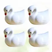 4 Pcs Tableware Rest Chopstick Holders Chopsticks Swan Shaped Rack