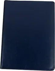 TEHAUX 1pc Multifunctional Storage Clip Portfolio Folder Acordión Folder Tape Dispenser Desk Cute Folder Organizer Bag A4 Business Portfolio File Organizer Pocket A4 File Folder Blue Pu